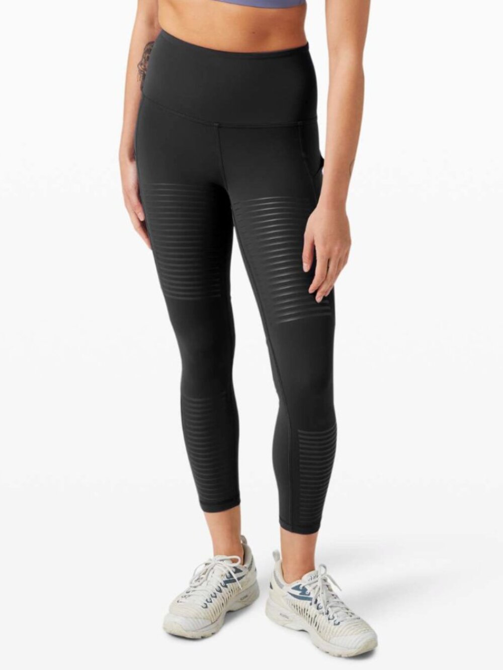 Lululemon Rogue Renegade Super High Rise Leggings 25" Black Size 4